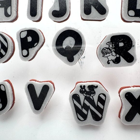 Fun Stampers Journey Full Alphabet Animal Rubber Stamps Crafting Card Making - Picture 8 of 10